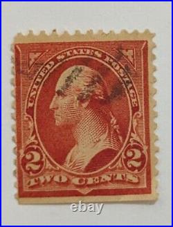 1898 George Washington 2 cent red great condtion, beautiful