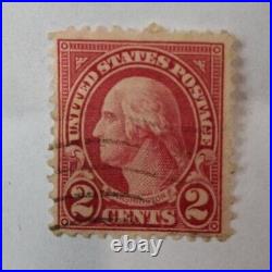 1921 Red Washington 2 Cent Stamp (Rare)