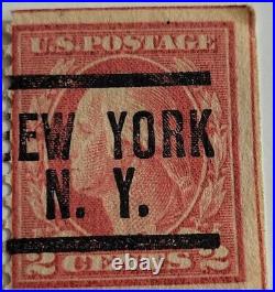 1 Very rare Washington stamp red 2 cent on good condition
