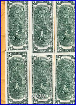 66x $2 Series 1976 Federal Reserve Notes with 13 cent stamp, postmarked 4/13/76