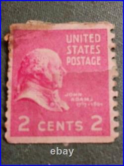 A Really Nice John Adams 2 Cent Stamp