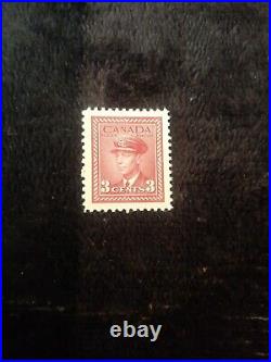 Canada 3cent Postage Stamp Carmine Red Version New- Vg C941 RARE-$150.00