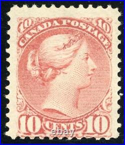 Canada Scott 45 Mint OG 10 cent Brown Red 1897 Lot M009 bhmstamps