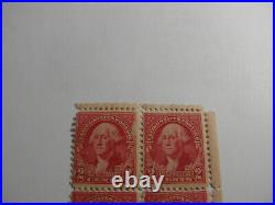 GEORGE WASHINGTON 6, 2 CENT RED STAMP RARE Unused Original Gum 1732-1932
