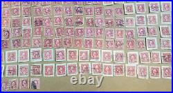 GIANT 450+ 2 cent Washington Reds Collection MUST SEE! 1914 Perfin Error + More