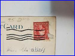 George Washington 1918 Two Cent USPS Stamp Rare Deep Red 2 Cents Upside Down