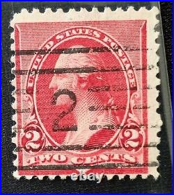 George Washington Red Stamp 2 Cent