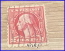 George Washington Red Two 2 Cent Postage Stamp