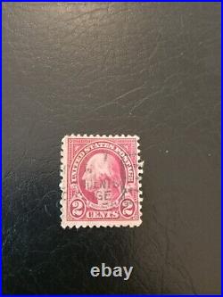 George Washington Red Very Rare 2 cent stamp