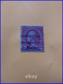George Washington Two 2 Cent Stamp Red