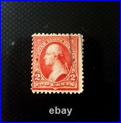George Washington Two Cent 2¢ Red US Postage Stamp 1902