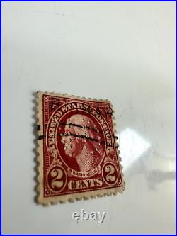 George Washington Two Cent USPS Stamp Red Very Rare