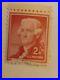 George Washington red 2 cent stamp 1957