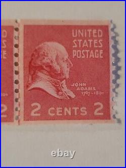 John Adams 2 Cents Stamps