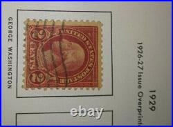 Old us postage stamp george washington 2 cents red 1928 not rare just uncommon