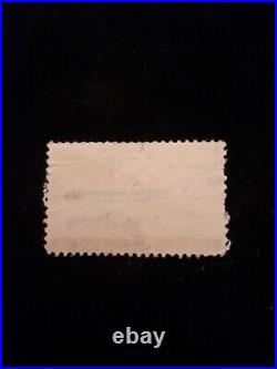 RARE 1940's Red Air-Mail Stamp 6cents U. S. Postage Aviation-$350.00
