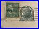 RARE GEORGE WASHINGTON 1 cent US STAMP AND JEFFERSON 1cent Prexies US STAMP on