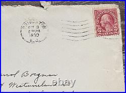 RARE George Washington 1923 Red 2 Cent Stamp Ungraded Cancelled Bright Red