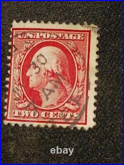 Rare 1908 George Washington 2 Cent Stamp