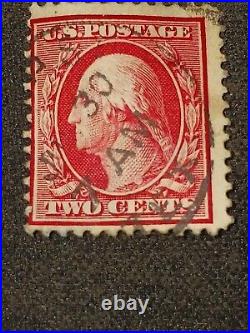 Rare 1908 George Washington 2 Cent Stamp