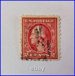 Rare George Washington Red 1923 2 Cents Stamp