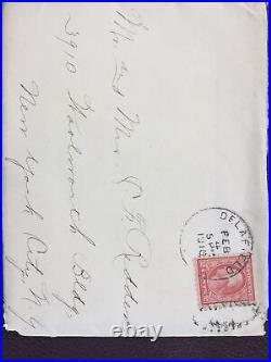 Rare george washington red 2 cent stamp