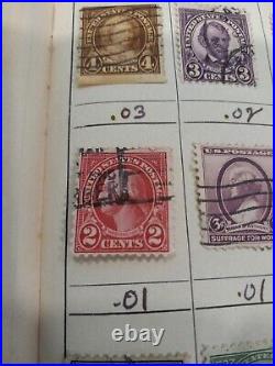 Red George Washington 2 cent stamp Used Great Condition. Gum partial