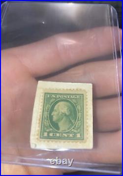 STAMP COLLECTION Very Rare 1922 1 cent George Washington (11 PERF) Lot