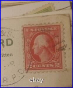 Series 1921 George Washington 2 Cent Stamp U. S. Postage Red Rare