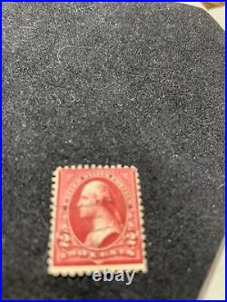 Stamp. 1926 washington red overprint 2cent stamp