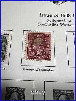 US Postage Scott #388 Stamp George Washington Two Cent 2¢ Red Stamp