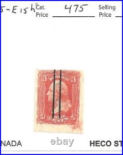 Us stamp essay proof, 3 cent orange red, CV $475