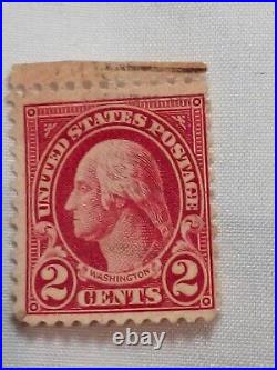 Very Rare 1923 George Washington 2 cent mint Stamp USA