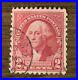 Very Rare 1932 G. Washington Red 2 Cents Stamp